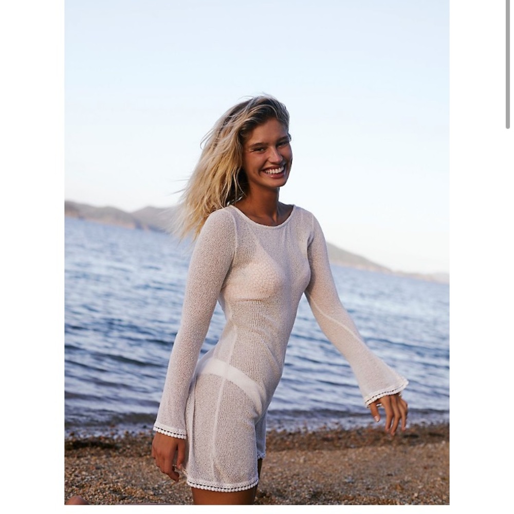 Free people beach cover up! Never worn